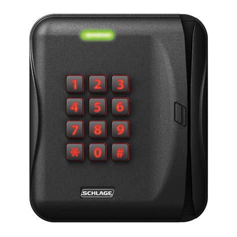 schlage smart card readers|Schlage mtmsk15.